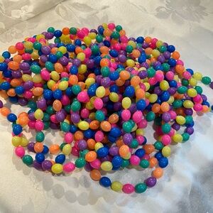 Colorful Plastic Easter Egg “Garland”